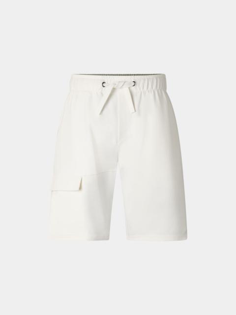 BOGNER Denny cargo sweatshorts in Off-white/eucalyptus