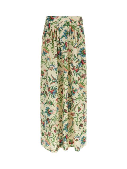 Etro Floral Pattern Skirt
