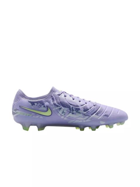 Nike Tiempo Legend 10 Elite FG "Purple Agate/Barely Volt" Men's Soccer Cleat