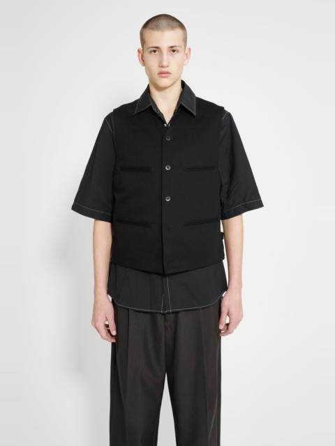Lemaire LEMAIRE WAISTCOAT BLACK