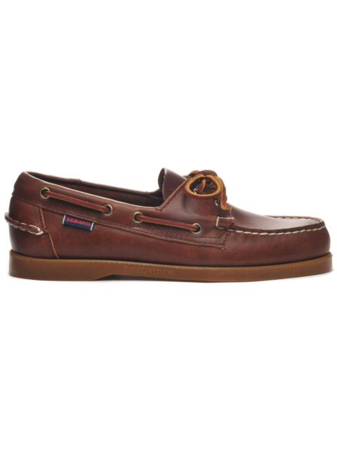 Sebago Portland Waxed Boat Shoes in Brown-Honey at Nordstrom