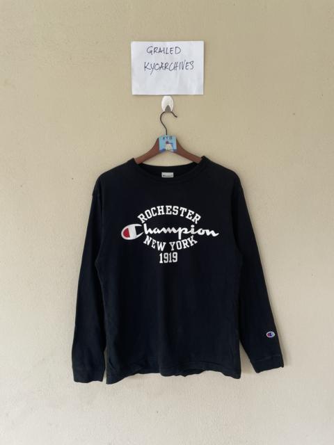 Champion CHAMPION SMALL LOGO LONG SLEEVE TEE