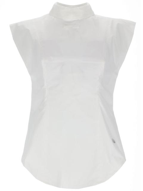 Jean Paul Gaultier Jean Paul Gaultier Women Sleeveless Inverted Shirt