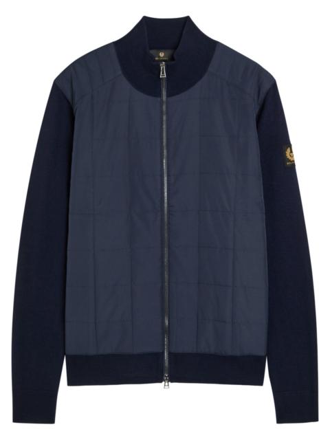 Belstaff Belstaff Kelbrook Padded Shell and Wool Cardigan