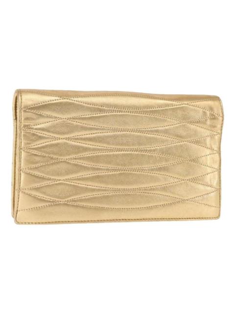 CHANEL Vegan leather clutch bag