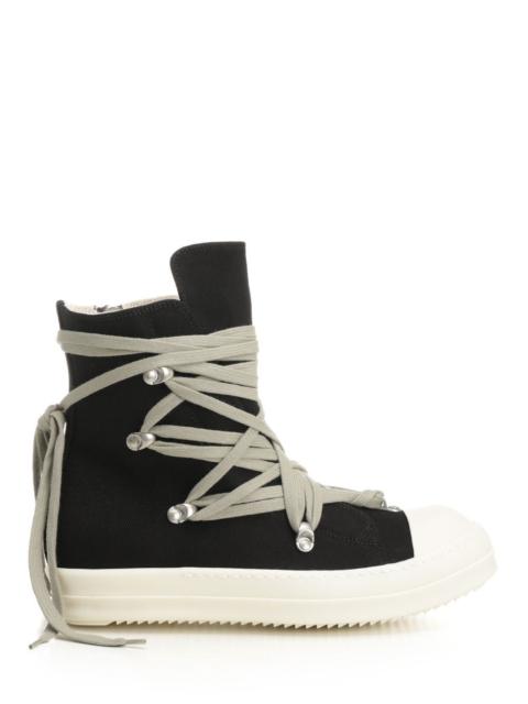Rick Owens DRKSHDW Rick Owens Drkshdw Men "Megalace" Denim Sneakers
