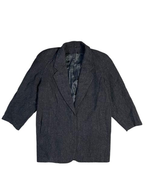 KENZO Kenzo Paris Black Wool Blazer