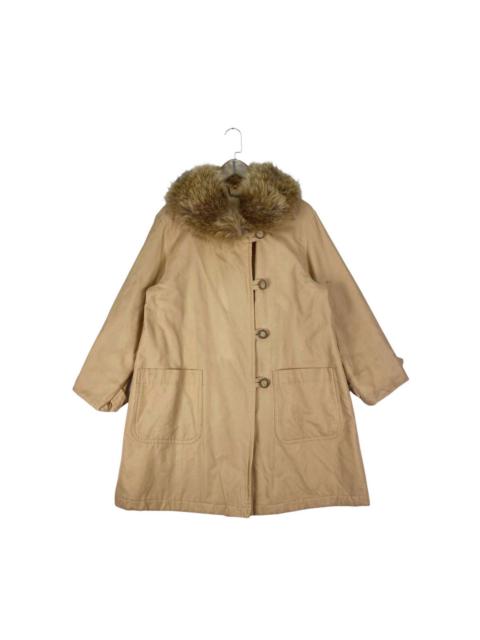 Burberry Burberry Prorsum - Vintage Burberrys Of London Faux Fur Trim Jacket