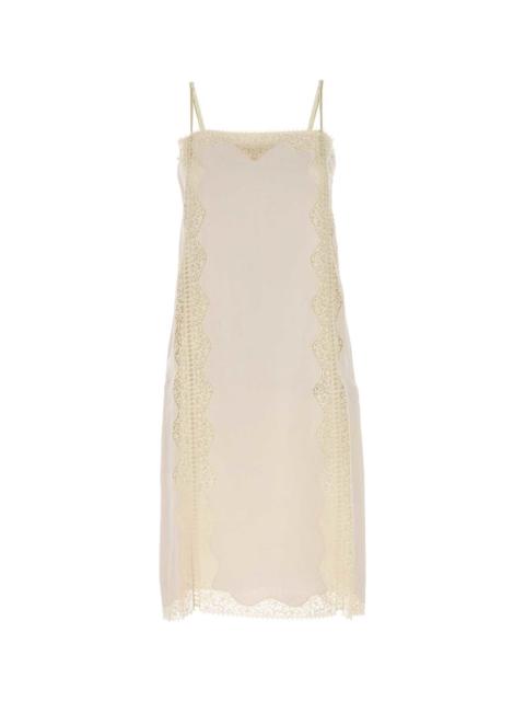 white formal dress midi Elegant White Sisi Eyelet Midi Dress