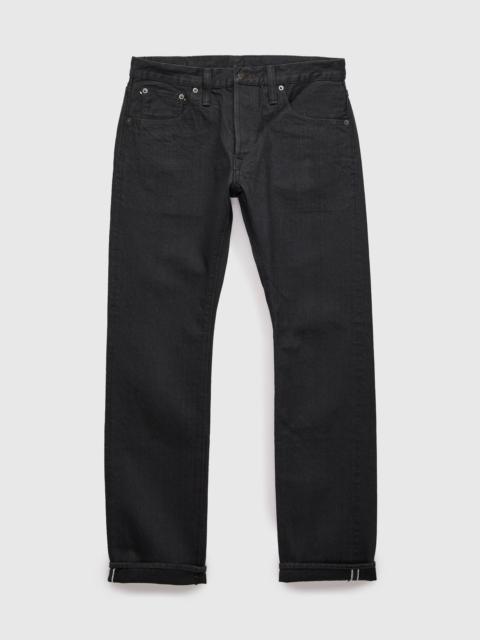 Pure Blue Japan PBJBOW-005-GBK "Moonrock" 14oz Rinsed Selvedge Charcoal Grey Denim - Slim Straight Fit