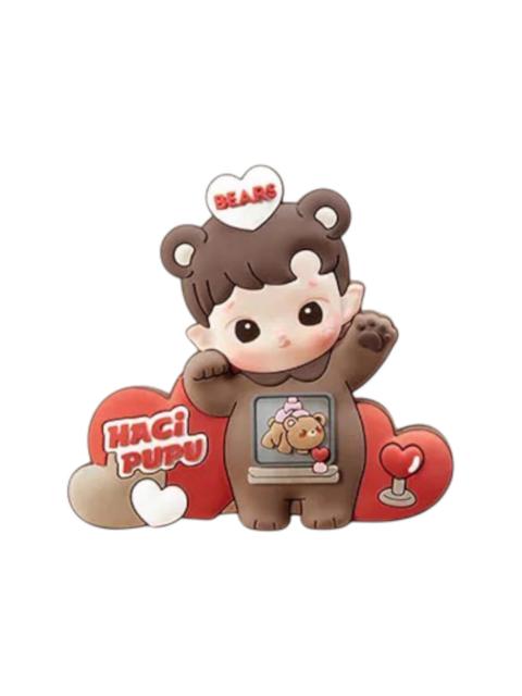 POP MART Pop Mart Hacipupu Rolling Time Machine Series Wish Catcher Fridge Magnet Silicone Clip