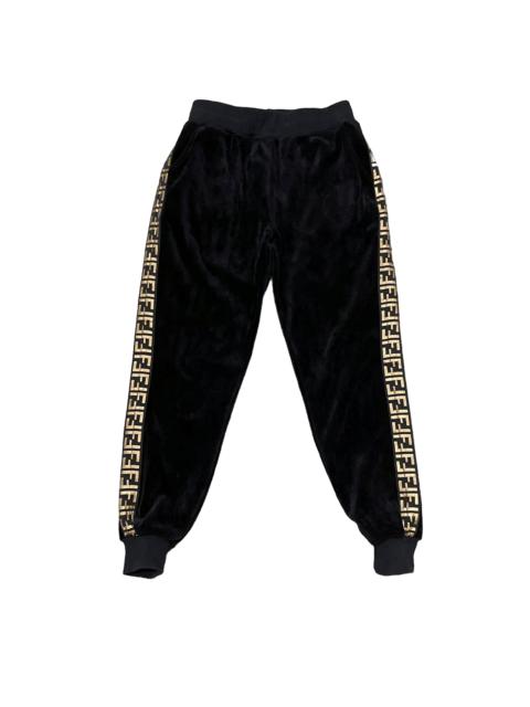 Other Designers Vintage Japanese Brand FF Logo Sipe Tape Velvet Sweatpants