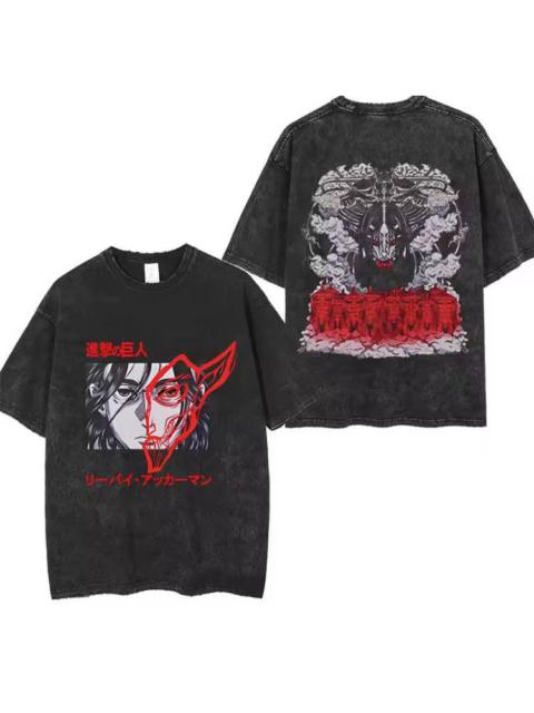 Japanese Brand - Washout Anime Tee Style