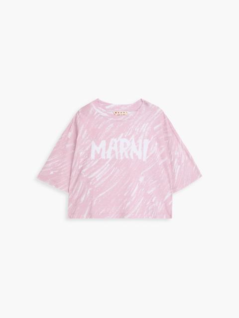 Marni Printed cotton-jersey T-shirt