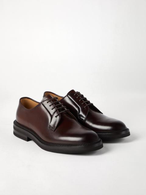 Brunello Cucinelli Aged calfskin Derbys