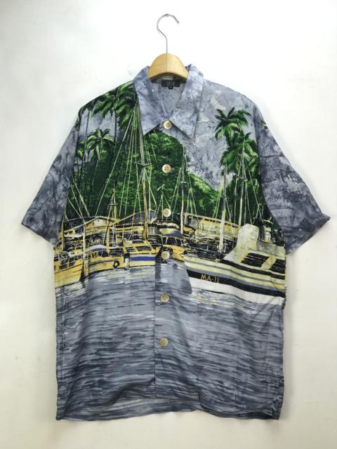 Other Designers Vintage - MAJI MASATOMO FULL PRINT HAWAIIAN SHIRT