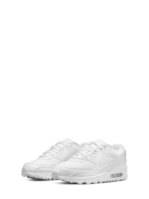 Nike Nike Air Max 90 Sneaker in 100 White/white at Nordstrom
