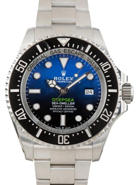 ROLEX Used Blue & Black James Cameron Rolex Sea-Dweller Ref 126660B