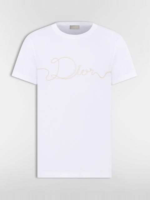 Dior Dior Ribbon T-Shirt, Regular Fit