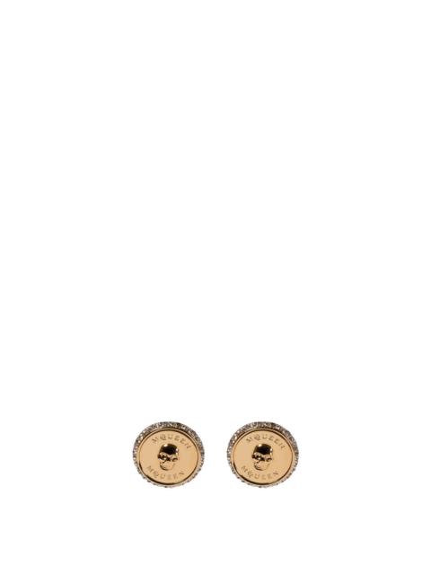 Alexander McQueen Alexander Mcqueen "sovereign Skull" Earrings