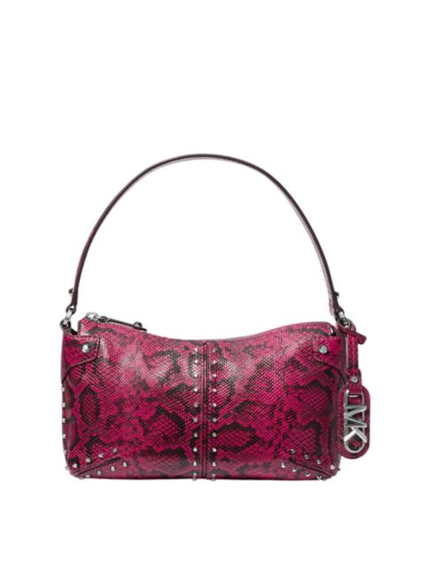 Other Designers Michael Kors Astor Large Studded Leather Shoulder Bag