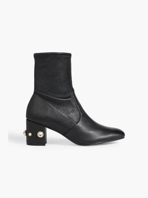 Stuart Weitzman Allshine 60 embellished leather ankle boots