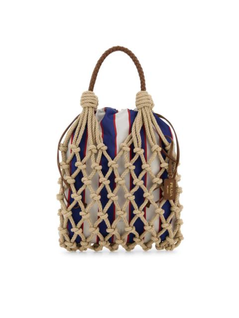 Prada Prada Beige Mesh Handbag