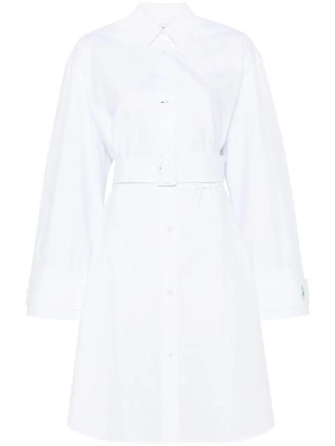 Double Wrap Trench Dress