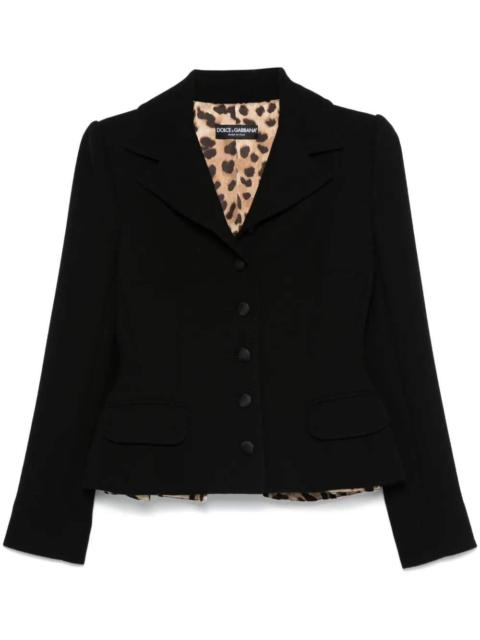 Dolce & Gabbana Dolce & Gabbana Women Crepe Blazer