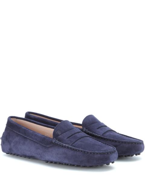 Tod's Gommino suede loafers