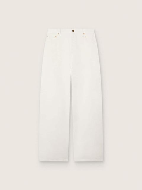 Golden Goose Golden women’s boyfriend jeans in optical white bull denim