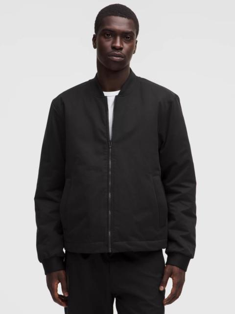 lululemon Insulated Cotton-Blend Bomber Jacket