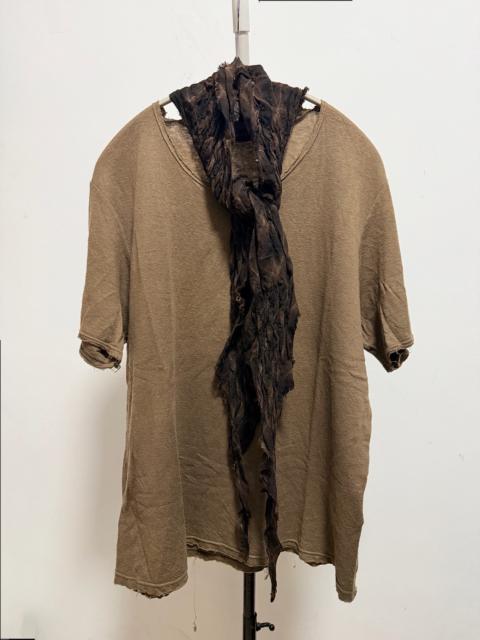 UNDERCOVER UNDERCOVERISM Purple Issue 2007 SS Takahiro Minagawa Distressed T-Shirt Top