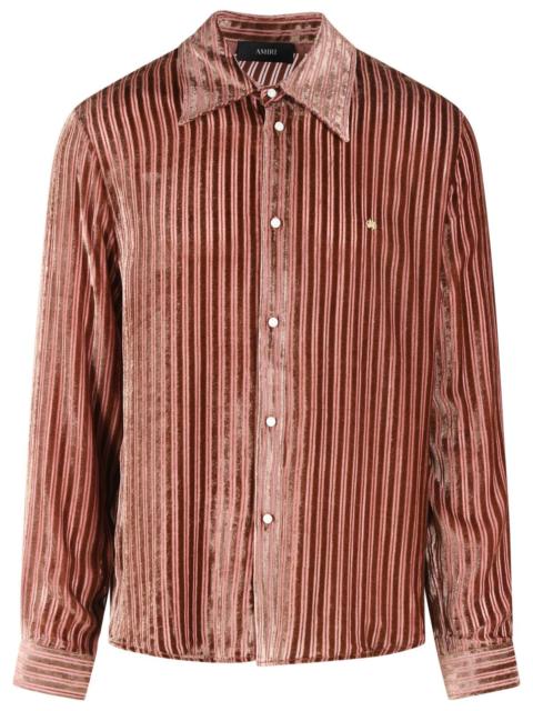 AMIRI Amiri Viscose And Peach Silk Shirt Men