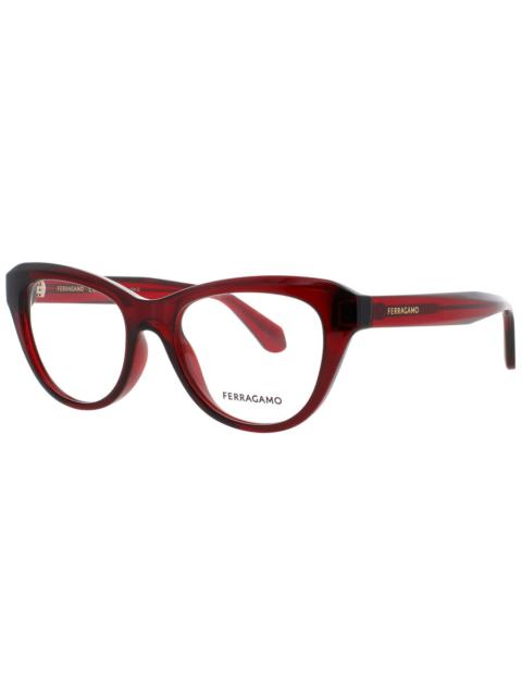 FERRAGAMO Ferragamo Demo Cat Eye Ladies Eyeglasses SF2989 616 51