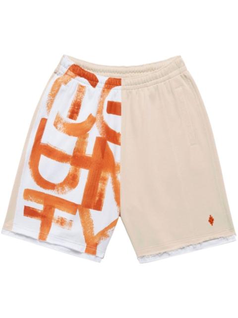 Marcelo Burlon County Of Milan County Brush track shorts