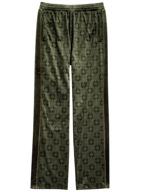 Givenchy Givenchy Logo-jacquard Velour Sweatpants