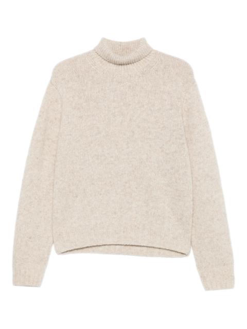 AURALEE high-neck cashmere sweater