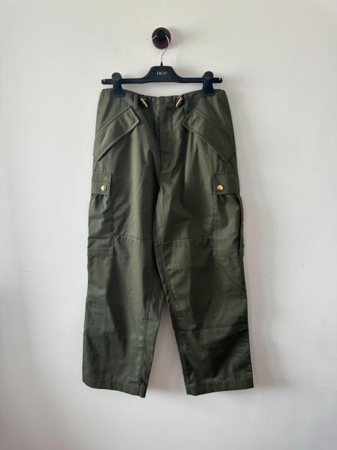 CELINE Celine Cargo Pants In Technical Cotton in Khaki