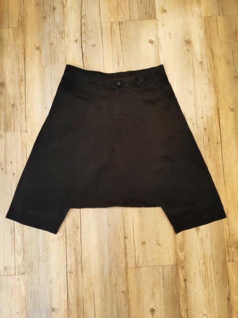 Comme Des Garçons Mainline silk drop crotch shorts