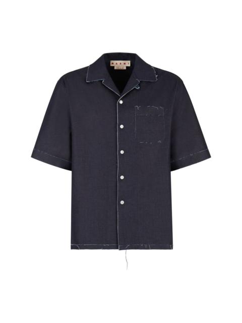 Marni denim short-sleeve shirt