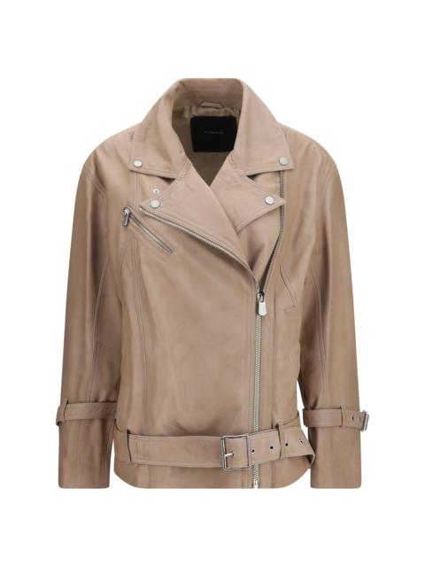 PINKO Pinko Leather Biker Jacket