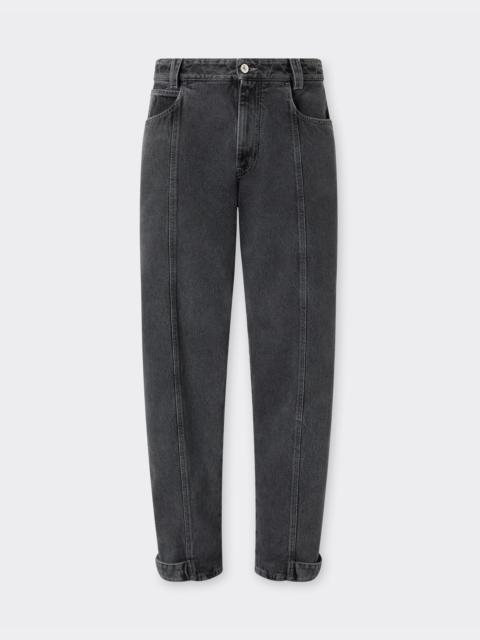 Ferrari Dark marbled denim trousers