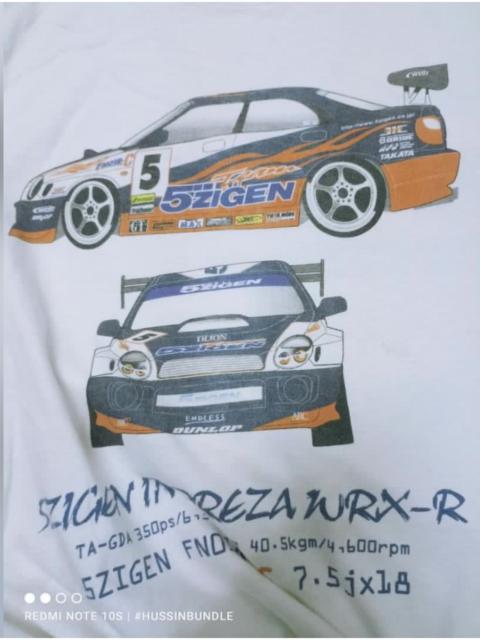 Other Designers Vintage JDM JAPAN 5ZIGEN INPREZA WRX-R