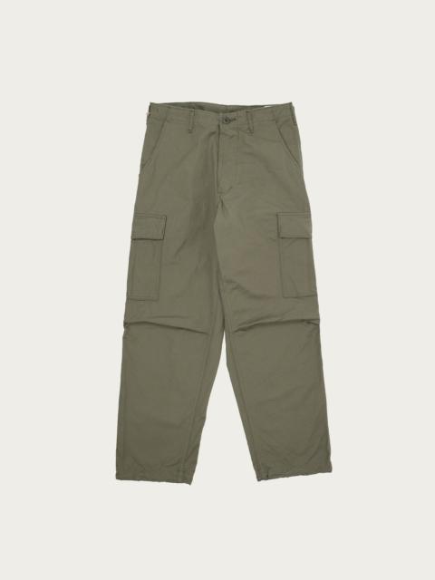 orSlow Vintage Fit 6 Pocket Cargo Pant - Olive Ripstop