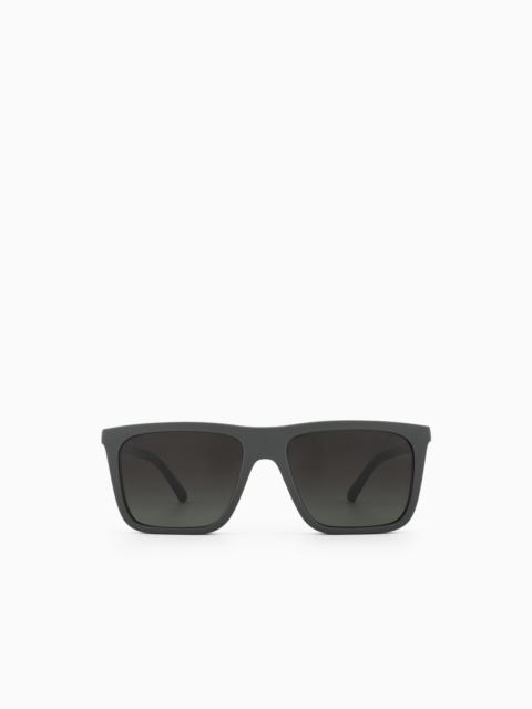 EMPORIO ARMANI MEN’S SQUARE SUNGLASSES