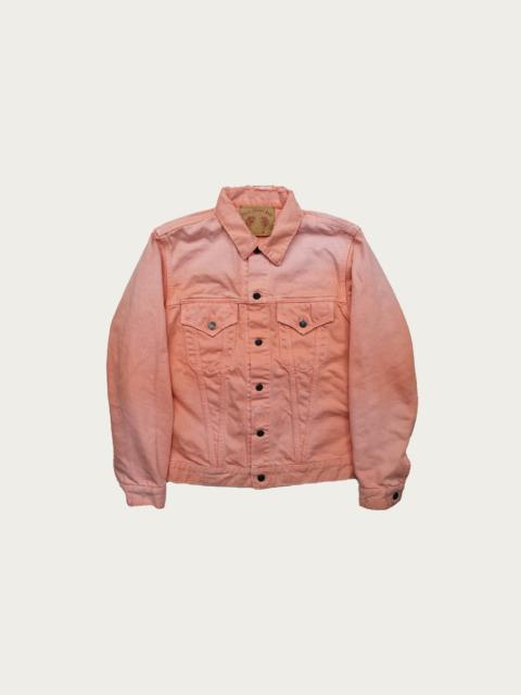 FULLCOUNT Type 3 Twill Jacket Damaged - Salmon Pink
