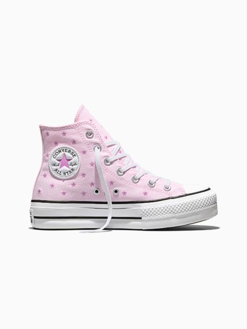 Converse Chuck Taylor All Star Lift Platform Embroidered Stars