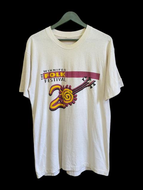 Other Designers Vintage 1993 The Winnipeg Folk Festival Tee