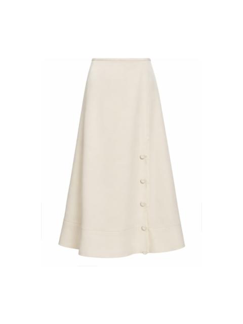 Jil Sander Satin Skirt.